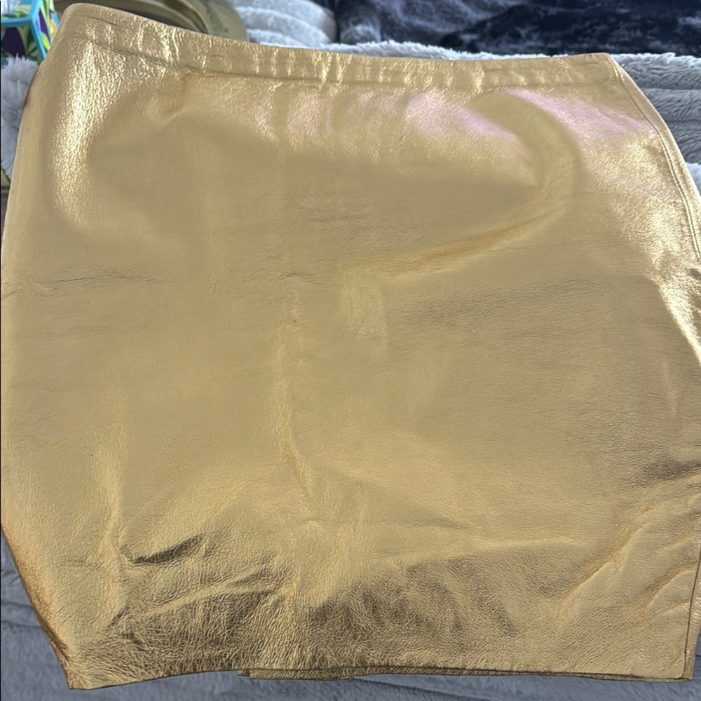 Zara Tan Mini Pencil Skirt Casual Resort Wear